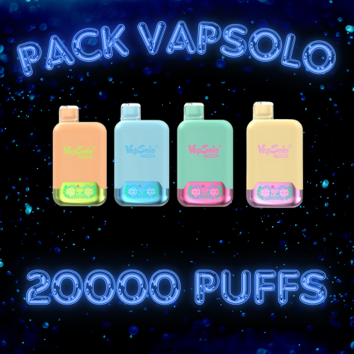 Pack VapSolo 20000 puffs